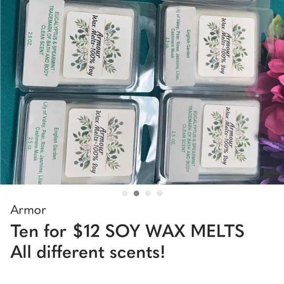 10 for $14!!!! 100% Soy Wax Melts/ Various Lovely Scents. - Picture 2 of 5
